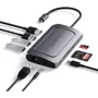 Адаптер Satechi Adapter USB4 USB-C to USB-C+3xUSB+RJ45+SD+3.5mm+HDMI 8K Space Gray (ST-U4MA3M): Інтерфейс підключення USB-C