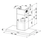 Вытяжка Faber Stilo Comfort Wh Matt A60 (325.0618.789): Тип воздухоочистителя Рециркуляция, Отвод