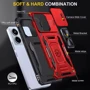 Чехол для телефонов Mobile Case Camshield Army Ring Red for Xiaomi Redmi Note 13 4G: Пленка в комплекте нет