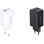 Зарядное устройство Proove Wall Charger 2xUSB-C+USB Pocket GaN 65W Black (WCPG65121201): Особенности Быстрая зарядка, USB-C, Power Delivery (PD)