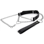 Ошейник с поводком Bedroom Fantasies: Collar with Chain Silver