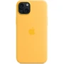 Чохол для iPhone Apple iPhone 15 Plus Silicone Case with MagSafe - Sunshine (MWNF3ZM/A): Тип аксесуара чехол