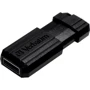 USB-флешка Verbatim 128GB PinStripe USB 2.0 Black (49071)