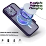 Чехол для iPhone ArmorStandart Unit MagSafe Case Purple for iPhone 11 (ARM68875): Материалы поликарбонат и полиуретан