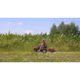 Детский трактор Falk Case Ih на педалях с прицепом красный 961B: Вид трактор
