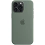 Чехол для iPhone Apple iPhone 15 Pro Max Silicone Case with MagSafe - Cypress (MT1X3ZM/A): Цвет зеленый
