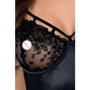 Эротический корсет Passion Exclusive HAYA CORSET black XXL/XXXL