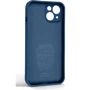 Чехол для iPhone ArmorStandart Icon Ring Blue for iPhone 14 (ARM68687): Цвет синий