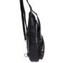 Чоловіча сумка-слінг Borsa Leather чорна (K15026-black): Тип Сумки