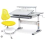 Комплект парта Ergokids TH-320 Grey + кресло ErgoKids Y-400 YE (арт. TH-320 W/G + Y-400 YE)