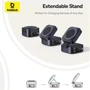 Зарядное устройство Baseus Wireless Charging Magnetic PicoGo 2in1 Qi2 67W with USB-C Cable Black (P10276800123-00) for Apple iPhone 16 I 15 I 14 I 13 I 12 series фото 10
