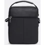 Мужская сумка через плечо Borsa Leather черная (k19747-black): Страна производитель Тайвань