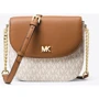 Жіноча сумка крос боді Michael Kors Mott Half Dome біла (32S8GF5C0B149)