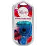 Ерекційне віброкільце Alive Double Ding Ring Blue