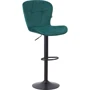 Барный стул AMF Vensan Velvet Green / Black (547646)