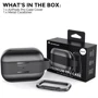 Чохол для навушників AhaStyle Premium TPU Black with Carabiner (WG75PRO2BLK) для AirPods Pro 2 фото 6
