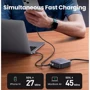 Зарядний пристрій Ugreen Wall Charger 2хUSB-C+2xUSB CD327 GaN 65W Gray (90747): Тип сетевое