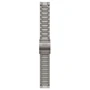 Ремешок Garmin MARQ GEN2 QF 22 Swept-Link PVD Titanium Bracelet (010-13225-12): Цвет серебристый