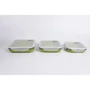 Набір з 3х контейнерів силіконових (400/700 / 1000ml) Olive (TRC-089-olive) фото 2