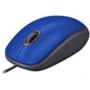 Мишка LOGITECH M110 Silent-BLUE-USB-AKOYA