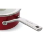 Набір посуду KitchenAid Steel Core 8 предметів 16/20/24 см 1.3/3.7/6 л червоний (CC004920-001): Матеріал корпусу емальована сталь