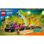 Конструктор LEGO City Stuntz Задания с каскадерским грузовиком и огненным кругом 479 деталей (60357)