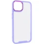 Чохол для iPhone Epik TPU+PC Lyon Case Purple для iPhone 14 Plus