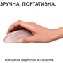 Мышь Logitech M240 Silent Wireless Rose (910-007121)