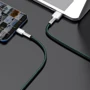 Кабель Baseus USB Cable to USB-C Cafule Metal 40W 1m Green (CATJK-A06) фото 10