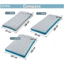 Надувний матрац Intex Camping Mat сірий (67998): Кількість місць 1