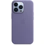 Чехол для iPhone Apple Leather Case with MagSafe Wisteria (MM1F3) for iPhone 13 Pro: Тип чехла накладка на заднюю часть