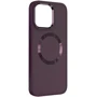 Чохол для iPhone TPU Case Bonbon Metal Style with MagSafe Plum for iPhone 11
