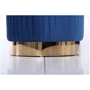 Пуф AMF Little Monte Blue / Golden Chrom (547490) фото 4