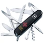 Мультитул Victorinox Huntsman Army 91мм/15 функций/черный /Эмблема ВСУ + Надпись (1.3713.3_W1011u)