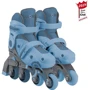 Роликовые коньки Globber 2 в 1 размер 30-33 серо-синие (783-200): Цвет синий