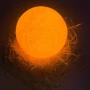 Настольный светильник Magic 3D Moon Lamp 11см с аккумулятором UFT: Режим подсветки Холодный свет, Тёплый свет