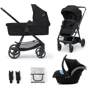 Универсальная коляска 3 в 1 Kinderkraft Newly Classic Black (KSNEWL00BLK3000)