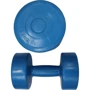 Гантель USA Style Evrotop SS-LKDB-601-2.5: Покрытие пластик