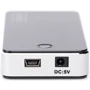 Адаптер Digitus Adapter USB to 7хUSB Black (DA-70222): Дополнительные разъемы USB OTG