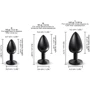 Анальная пробка Dorcel Onix Plug L