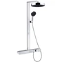 Душевая система Lefton Thermostatic Shower System with Rainfall Showerhead & Digital Temperature Display-RSS2301 Chrome