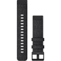 Ремешок Garmin QuickFit 20mm Watch Bands Heathered Black Nylon with Black Hardware (010-12875-00)