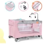 Ліжко-манеж з пеленатором Kinderkraft Leody Pink (KCLEOD00PNK00AC) фото 11