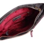 Женская сумка-мешок Laskara разноцветная (LK10206-black-wine): Страна производитель Чехия