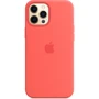 Чохол для iPhone Apple Silicone Case with MagSafe Pink Citrus (MHL93) for iPhone 12 Pro Max: Матеріали силікон