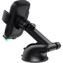 Тримач 2Е Car Holder Wireless Charger 15W 4.7-6.7" Black (2E-WCQ01-10): Сумісність Для смартфона, Apple