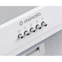 Вытяжка Minola HBI 5202 WH 700 LED: Материал корпуса металл