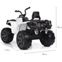 Детский электромобиль Квадроцикл Bambi M 3999EBLR-1 до 35 кг: Материал колес EVA