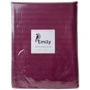 Комплект постельного белья Emily Fiber Bordo Stripe микрофибра евро (94031140): Размер евро