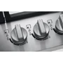 Варочная поверхность Zanussi ZGH65414XS: Расположение панели Спереди справа